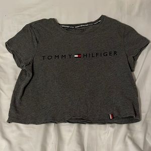 TOMMY HILFIGER CROPPED T-SHIRT